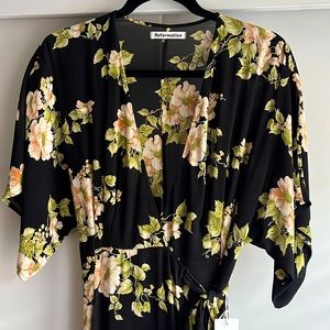 Reformation Winslow Dress in Arielle - size S - never worn!